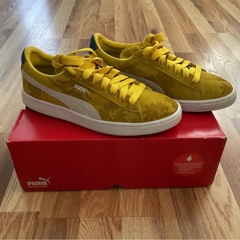 Puma Vibrant Yellow Sneakers